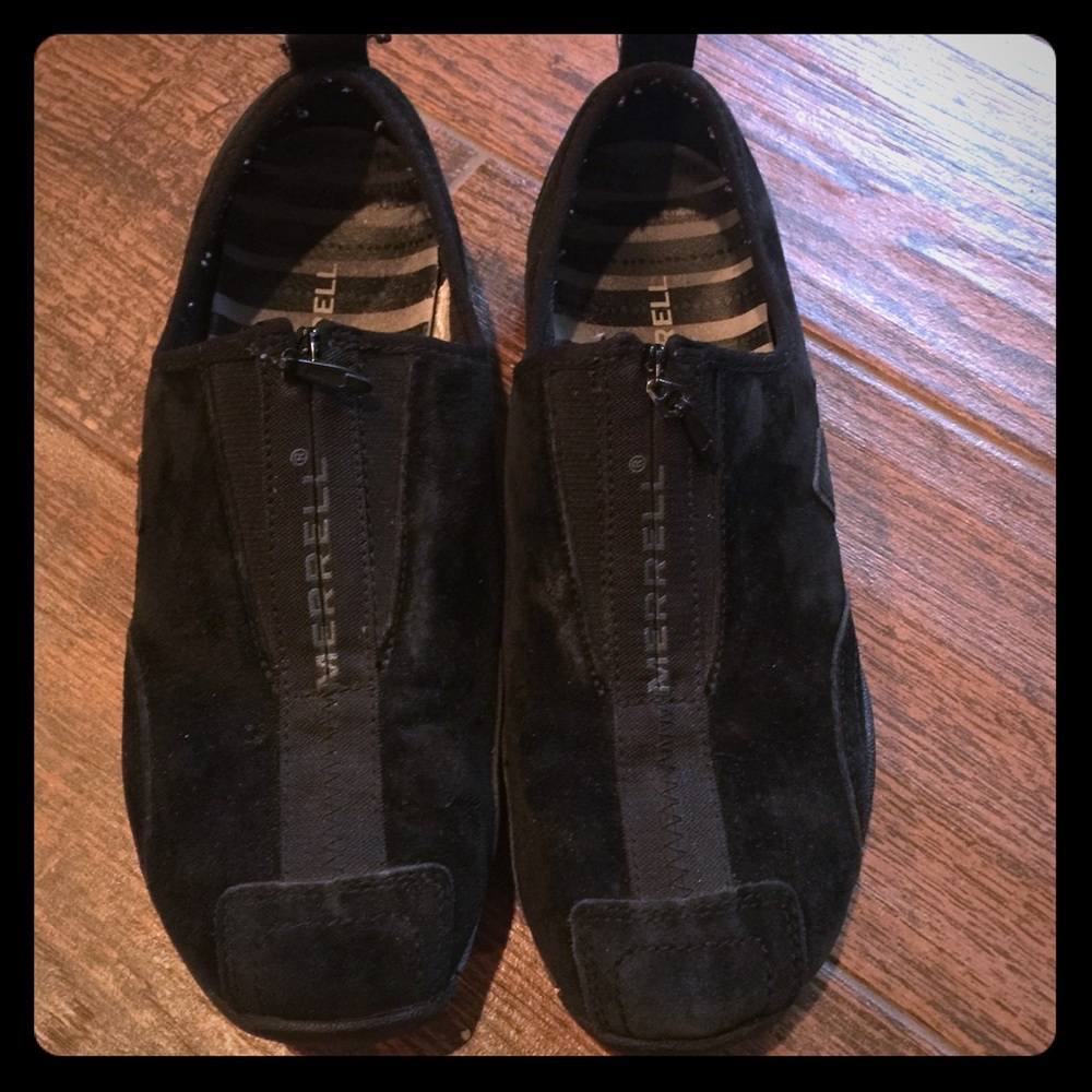 Merrell zip up walking shoes size 7